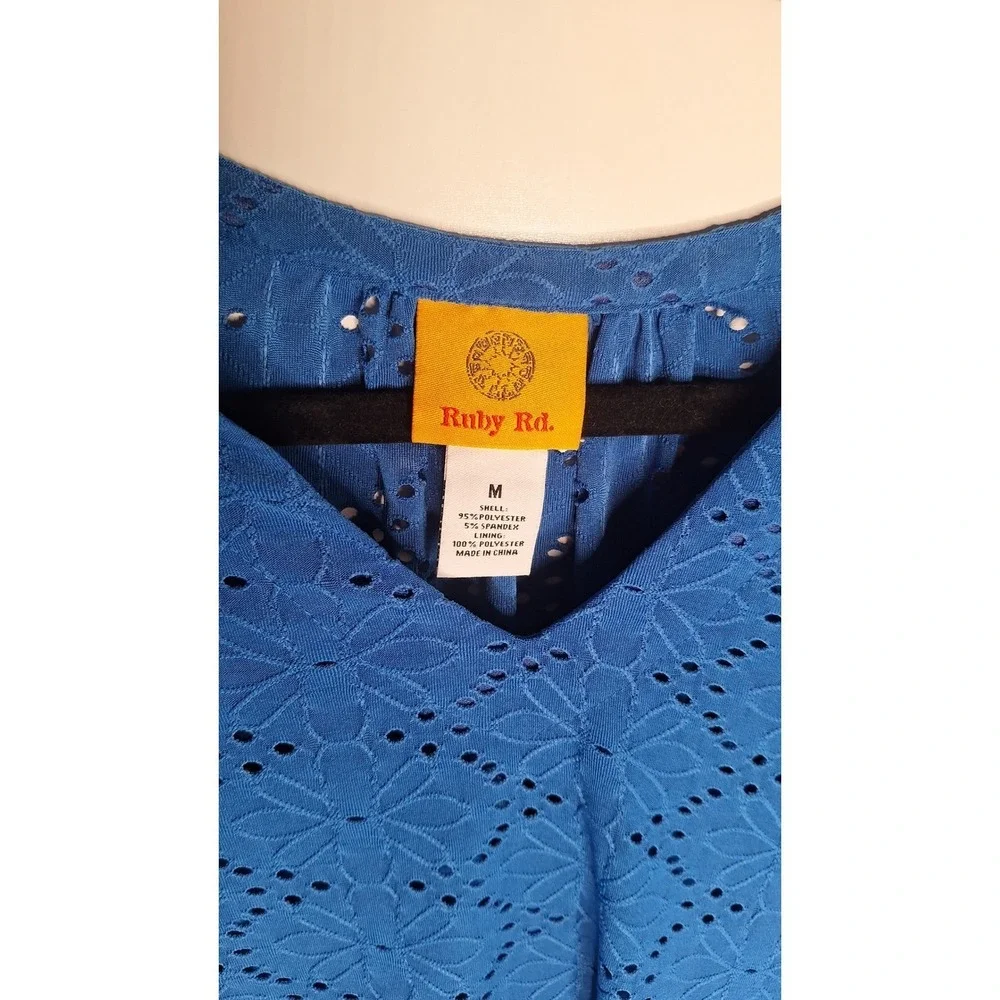 RUBY RD blue dress size Medium‎